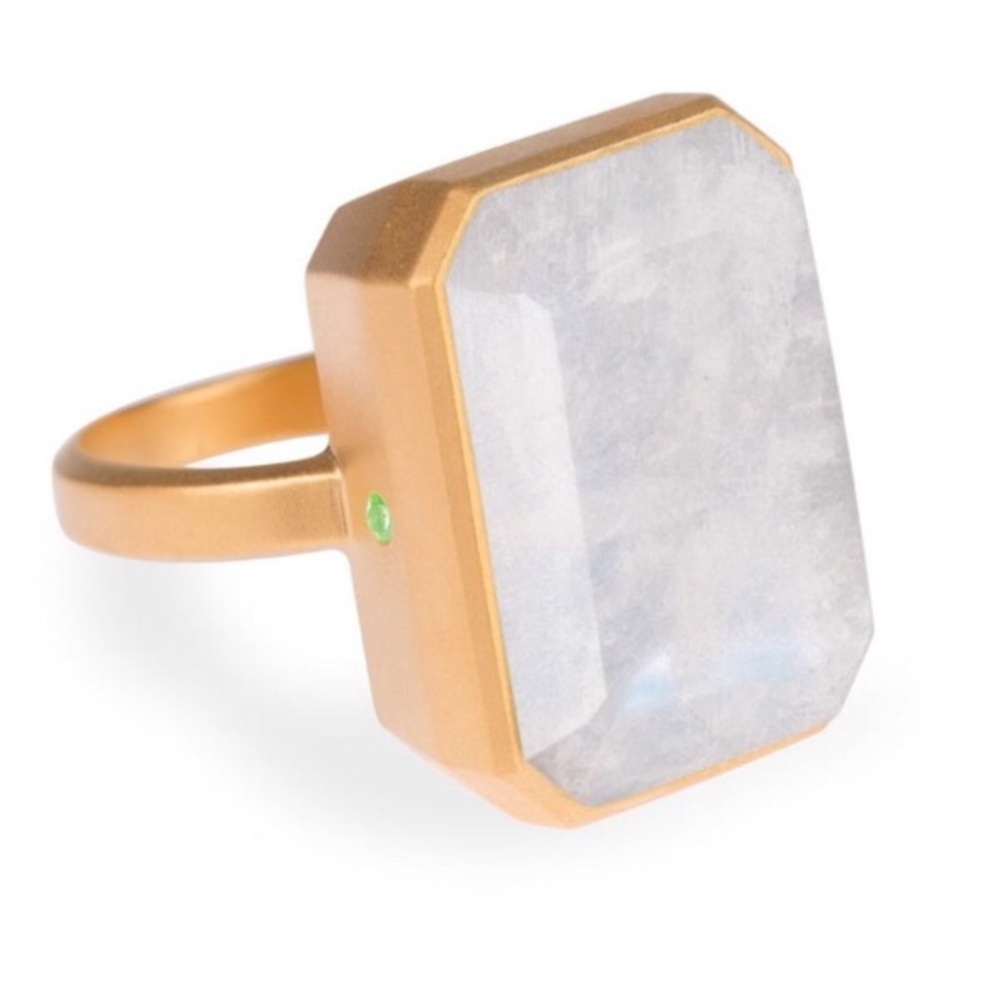 NIB Ringly Smart Ring “Daydream” Rainbow Moonstone